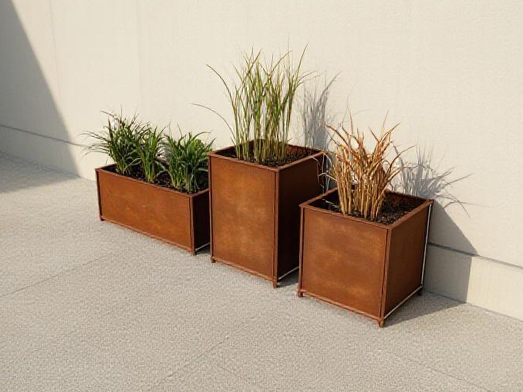 Metal Planter Stand